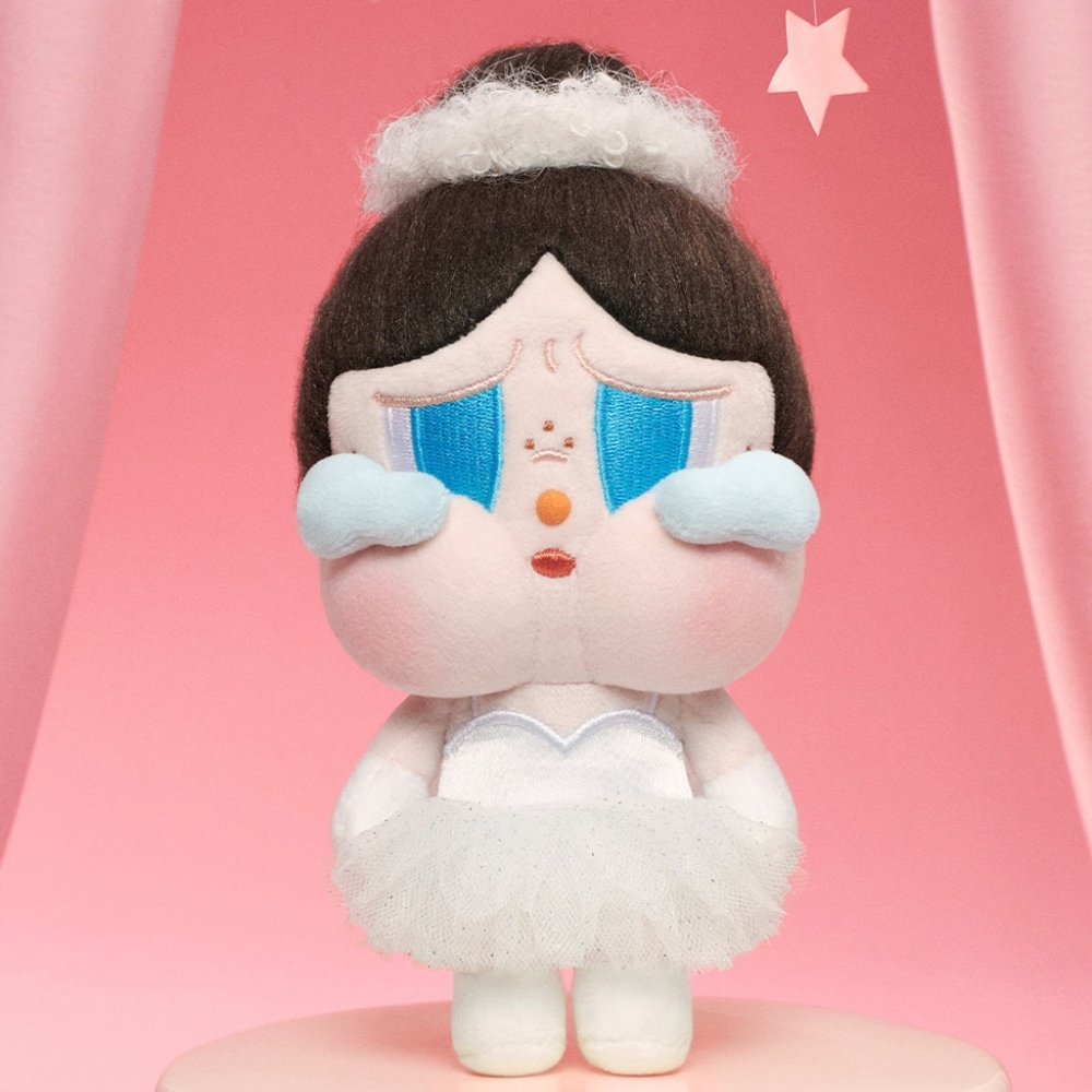 Pop Mart CRYBABY Shiny Shiny Ballerina Plush Pendant